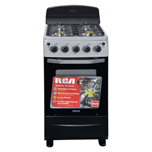 Estufa Rca Negra Gas Modelo Rccr22c