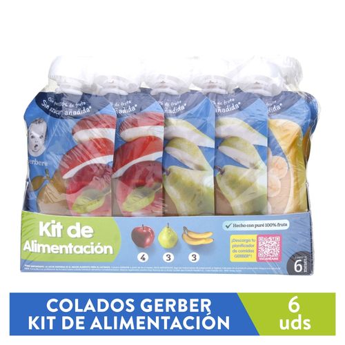 Colados Gerber 10 Pack Surtido 1000gr
