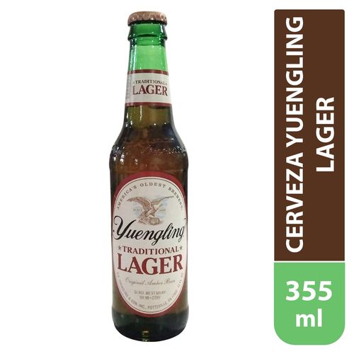 Artesanales e Importadas Yuengling Cerveza Yuengling Lager 355 ml