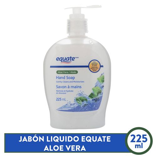 Jabón Líquido  Equate Manos Aloe Vera 222 ml