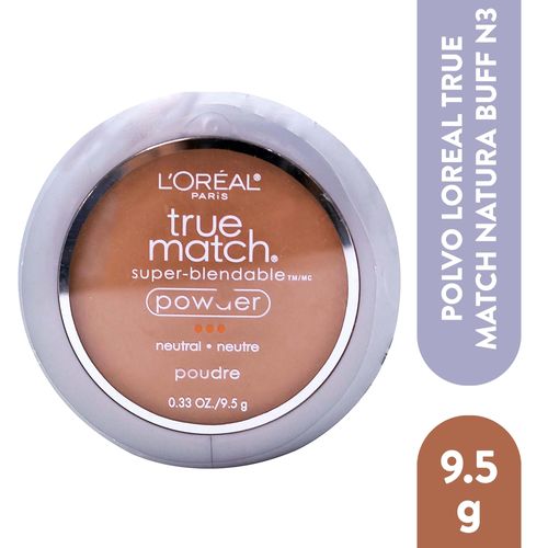 True Match Polvos Natural Buff N3 9.5 g