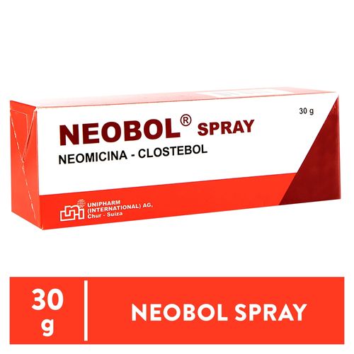 Spray Neobol Unipharm Neomicina Clostebol - 30 g
