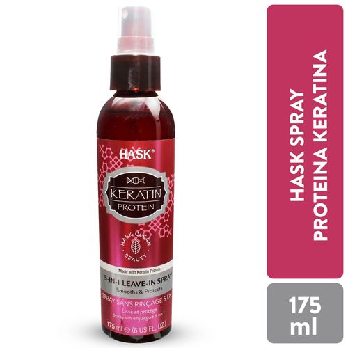 Spray Hask Pro Keratina 5En1 Sin Enjuague - 175 ml