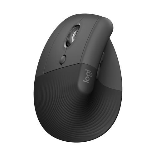 Mouse ergonómico vertical Logitech Lift Left Carbón