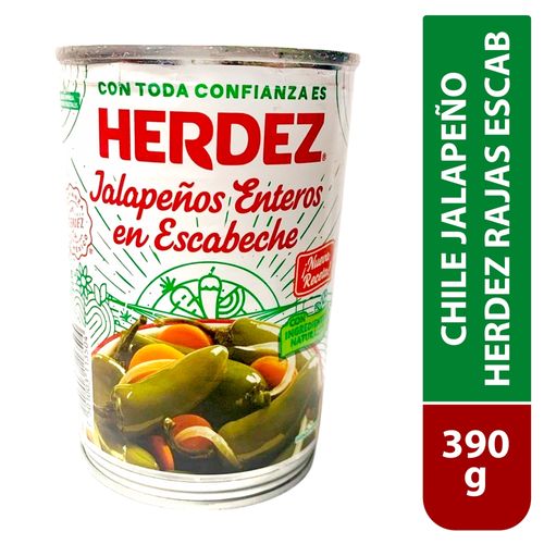 Herdez Chile Jalapen Entero Escab 390 Gr