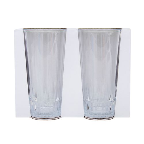 Ms Set De 2 Vasos De Vidrio 310Ml 1214