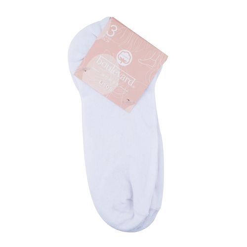 Pijamas y Lenceria Mujer Boulevard Ladies 3 Pairs Pack Casual Crew Sock