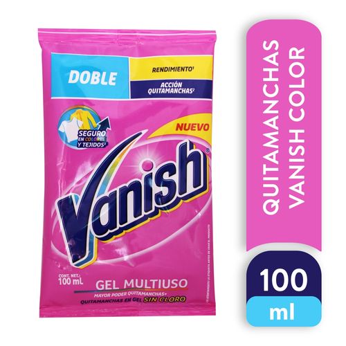 Quitamanchas Vanish Líquido Ropa de Color -100 ml