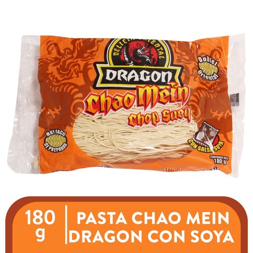 Pasta Chao Mein Dragon con Soya - 180 g