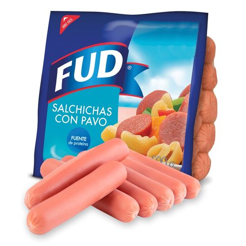 Salchicha de pavo Fud - 500 g
