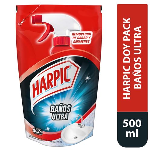 Limpiador De Baños Harpic Ultra Doypack - 500 ml