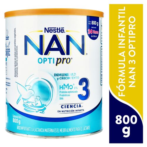 Alimento Lácteo NAN® OPTIPRO® 3 Lata 800 g
