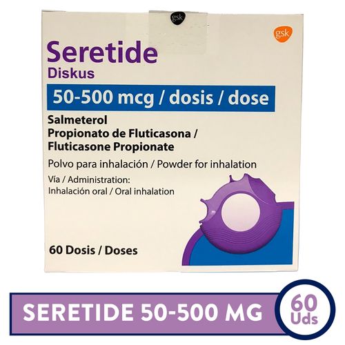 Seretide Diskus Gsk 50 500 Mcg 60 Dosis