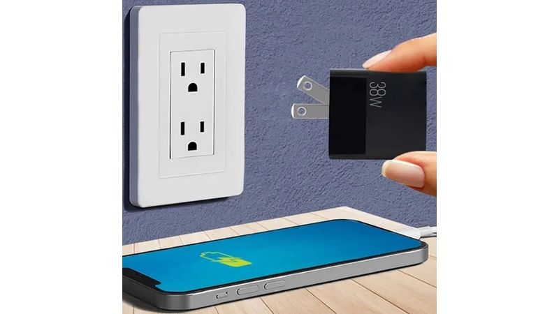 Comprar Cargador Argom Voltap4 Dual38W Typec Usb Walmart El