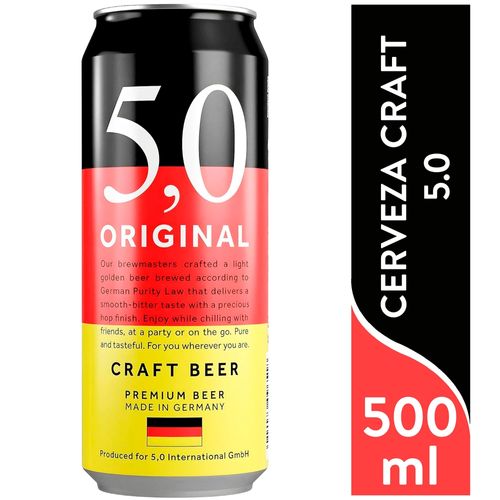 Cerveza Craft 5 0 - 500 ml