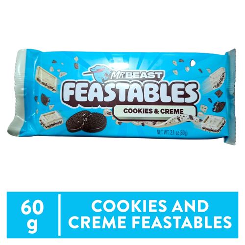 Feastables Mr Beast cookies and creme - 60 g
