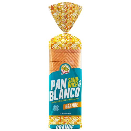 Pan Sinai sándwich Mediano - 540 g