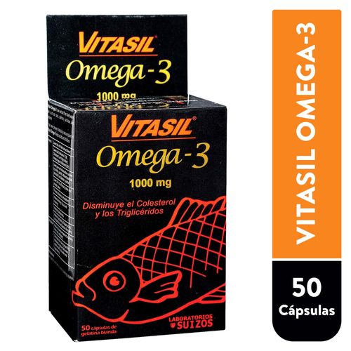 Capsulas Vitasíl Omega3 - 50 Unidades
