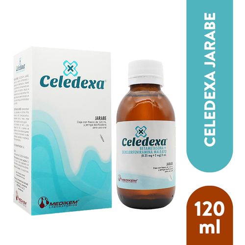 Jarabe Celedexa 0.25/2.0/5Mg - 120 ml