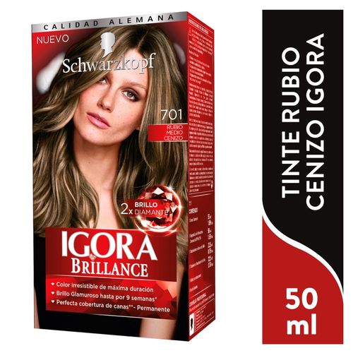 Igora Bri Tinte 701 Rubio Med Ceniz 50 g