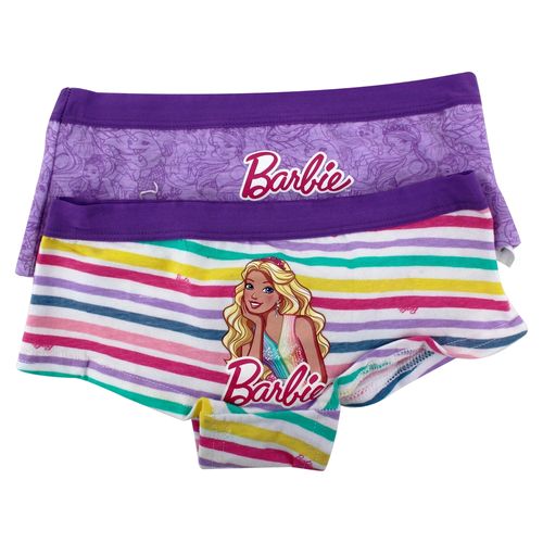Pantaleta Barbie Para Niña 2 Pack  Talla 4  - 8
