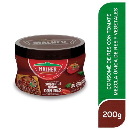 Malher Consome Tomate Con Res Bote 200 g