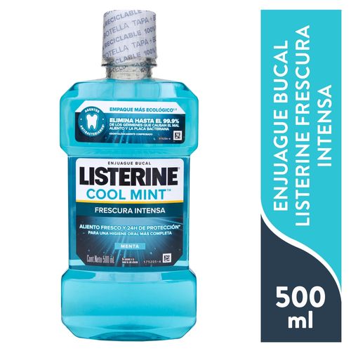 Enjuague Bucal Listerine Cool Mint - 500 ml
