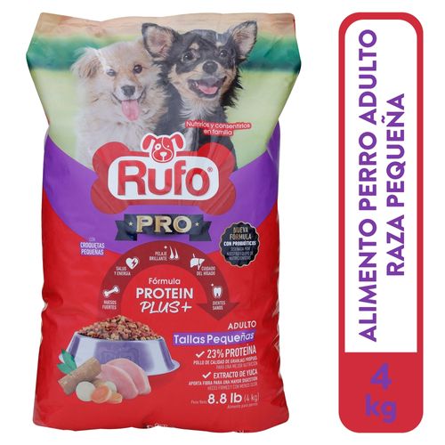 Alimento Rufo Pro Tallas Pequeñas - 4000 g