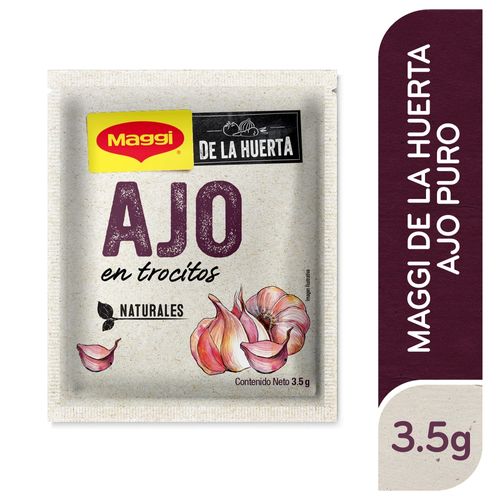 Sv Maggi De la huerta Ajo En Trocitos Sobre 5 g
