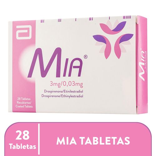Mia Gynopharm 3/0.03 mg - 28 Tabletas