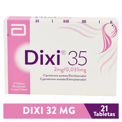 Dixie Gynopharm 35 mg - 21 Tabletas