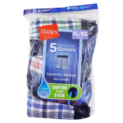 P5 Boxer Nino Hanes Surtido Xl