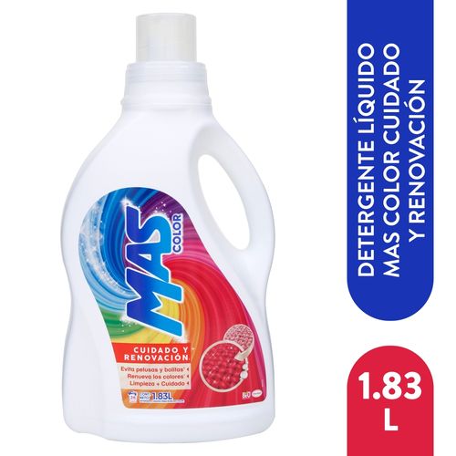 Detergente Líquido Más Color Ropa De Color - 1830 ml