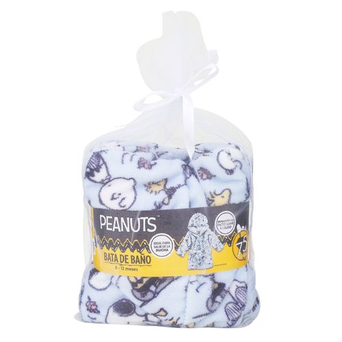 Bata De Bebe Snoopy 6 a 12 Meses