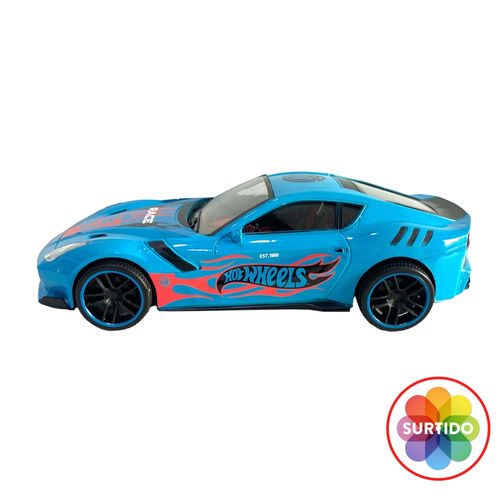 Vehiculo Hot Wheels fricción - 22 cm