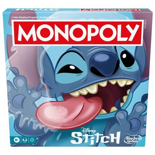 Juego Hasbro Games Monopoly Stitch