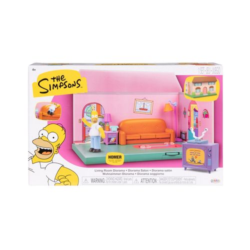 Juguete Los Simpsons casa con accesorios