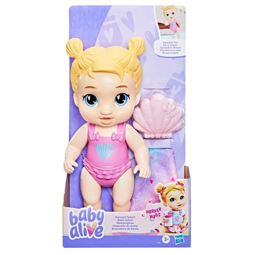 Baby Alive Harper Hugs Chapuzon De Sirena