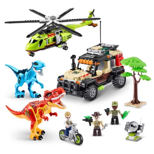 Bloques Max dino aventura - 592 Pzas