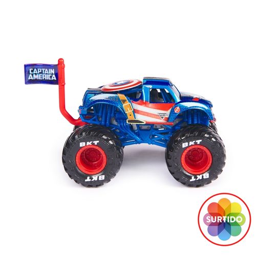 Camión Monster Jam Marvel 1:64 surtido