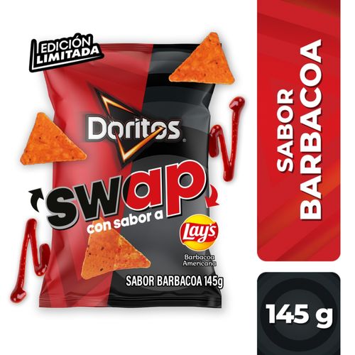 Snacks Frito Lay Doritos SWAP con sabor a Lay´s Barbacoa Americana - 145 g