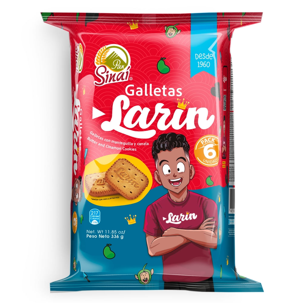 Galleta Larin Pck 336gr