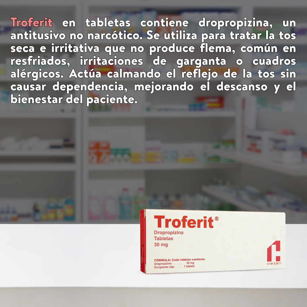 Comprar Troferit 30Mg 15 Tabletas | Walmart El Salvador - Walmart ...