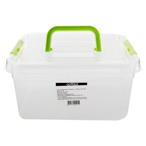 Caja Organizadora Con Asa 8 5 Lt Gondol
