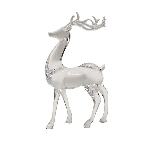 Adorno Holiday Time Reno Acrilico - 24 cm