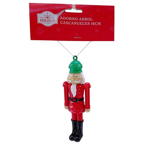 Adorno Holiday Time árbol cascanuez - 16 cm