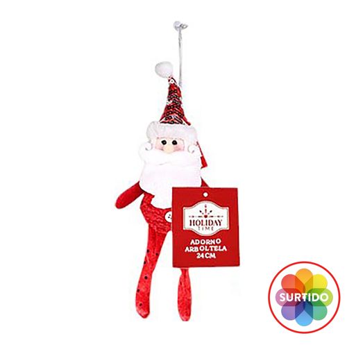 Adorno Holiday Time árbol figuras navideñas - 24 cm