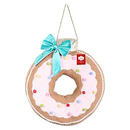 Cojín Holiday Time De Tela Diseño Dona - 36 cm