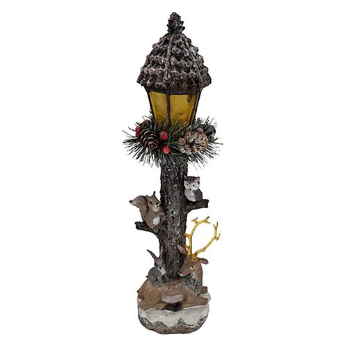 Farolito Holiday Time Iluminado Decorativo - 35 cm
