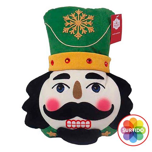 Cojín Holiday Time Decorativo Diseño Navideño